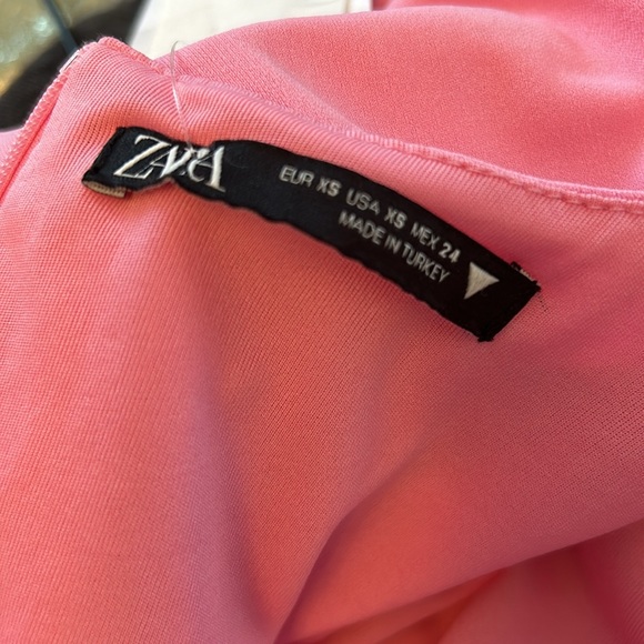 Zara Pink Cut-Out Dress - Picture 11 of 11